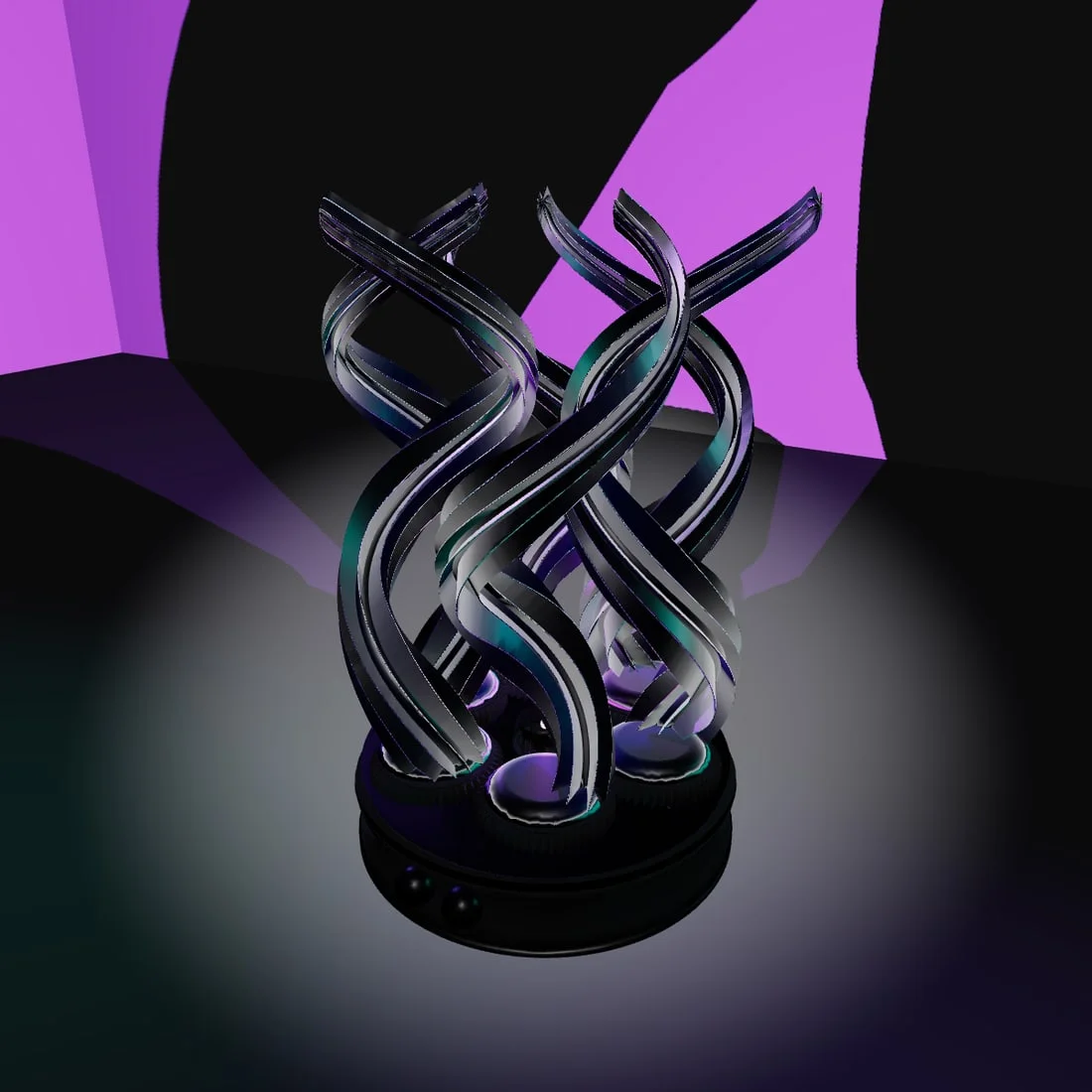 FlowMo Stern-Tentakel – Blau-Lila-Schwarz